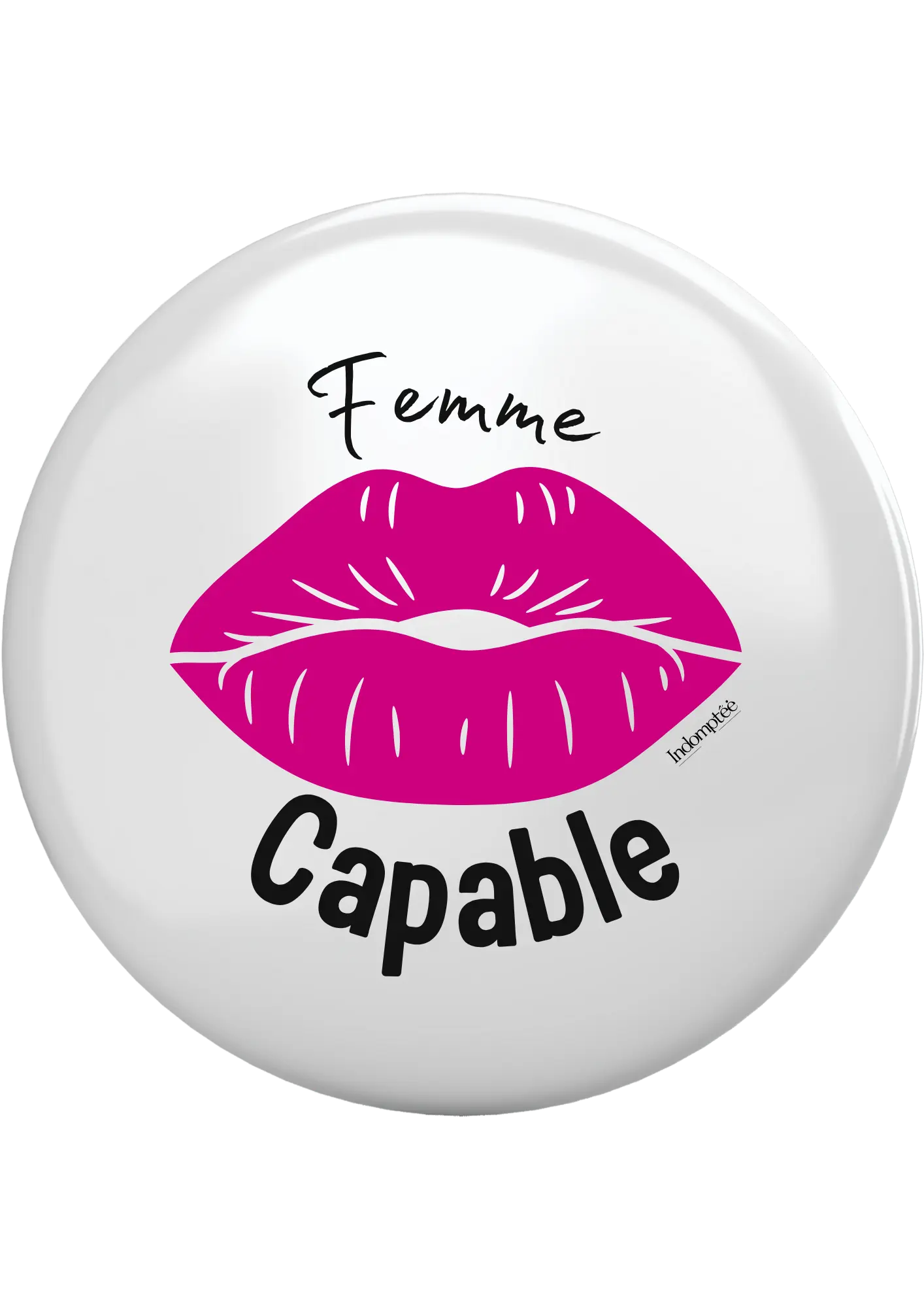 Magnets "Femme capable" Indomptée